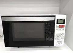 【中古品】 ハイアール Haier 電子レンジ 18L 50/60Hz共用 縦開き 庫内フラット KS-MW22F18 2022年製 ○YR-20218○のサムネイル