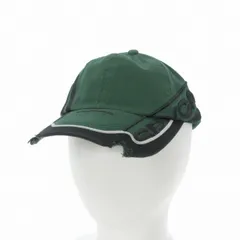 アンブロ UMBRO SLAM JAM 25AW Spycam Cap ベースボールキャップ 帽子 ダメージ加工 0 ダークオリーブ UBMW231FA18のサムネイル