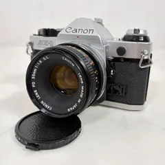 Canon AE-1 PROGRAM シルバー + FD 50mm F1.8 s.c 一眼レフカメラ 627Tのサムネイル