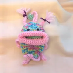 【パクパクモンスター】ハンドメイド　手作り　手づくり　てづくり　ハンドメイド×ハナフイのサムネイル