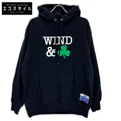 WIND AND SEA　ウィンダンシ―　ブラック NBA クローバー フーディ　Lのサムネイル