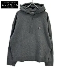 MAISON KITSUNE　メゾンキツネ　LM00705KM0001 ダークグレー フォックスヘッド SWEATSHIRTS パーカー　XLのサムネイル