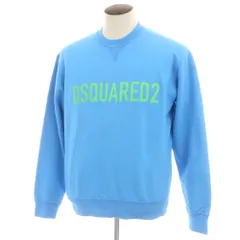 【新品】ディースクエアード DSQUARED2 コットン クルーネック スウェット ライトブルー【サイズL】【メンズ】のサムネイル