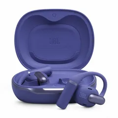 JBL SENSE PRO 完全ワイヤレスイヤホン/オープンイヤー/ハイレゾ/ワイヤレス充電/低音ブースト/マルチポイント/IP54防塵防水/音漏れ軽減/リキッドシリコン製イヤーフック/Bluetooth6/ブルー/JBLSENSEPROBLUのサムネイル