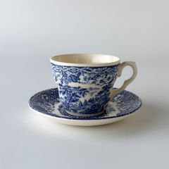 Spode スポード ブルーイタリアン カップ＆ソーサー アンティーク