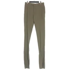 アンドゥムルメステール ANN DEMEULEMEESTER 24SS DELIS SKINNY FIT TROUSERS スキニーフィット スラックス パンツ 48 カーキ 2401-M-TR09 国内正規のサムネイル