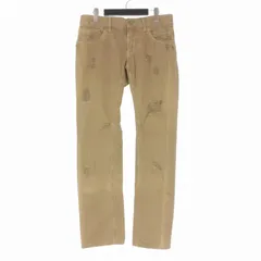 ドルチェ&ガッバーナ ドルガバ DOLCE&GABBANA 14 ダメージ加工 デニムパンツ ジーンズ 46 ベージュ GZN9LT/G8G11 国内正規のサムネイル