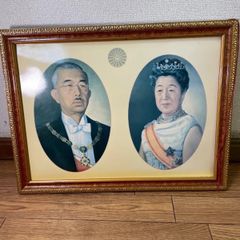 D*O様 希少 昭和天皇 香淳皇后のモノクロ写真 レア - メルカリ