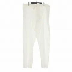 メゾンマルジェラ Maison Margiela 22AW シルクポプリン トラウザーズパンツ スラックス 46 ホワイト 白 SI1KA0003 国内正規のサムネイル