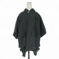 イザベルマラン ISABEL MARANT ミリタリージャケット ブルゾン リネン コットン ラグランスリーブ 36 ブラック 黒のサムネイル
