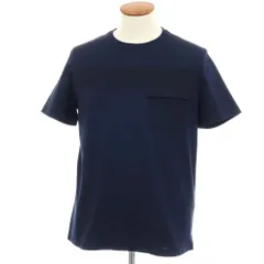 【新品】ヘルノ Herno コットンポリウレタン クルーネック 半袖ポケットTシャツ ネイビー【サイズ46】【メンズ】のサムネイル