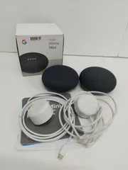 【美品】Google Home Mini 第1世代/H0A/スマートスピーカー/2個セット!のサムネイル