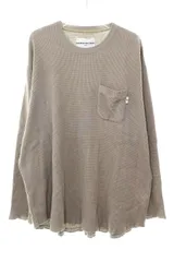 ウィズ WHIZ THERMAL SHIRT BEIGE L WL-C-418 サーマル Ｔシャツ 長袖 ワッフル カットソー ベージュ 【ブランド古着ベクトル】【中古】●■260713のサムネイル