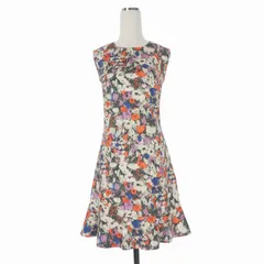 ピンコ PINKO ワンピース ドレス 花柄 ラインストーン ノースリーブ 38 マルチカラー 1B1420-7723 国内正規のサムネイル