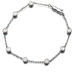 カルティエ ラブブレスレットパスティーユ K18WG #190121 大幅値下げ品のサムネイル