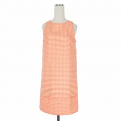 エムエスジーエム MSGM 花柄 ノースリーブワンピース ドレス 38 オレンジ 橙 146MDA1023821 国内正規のサムネイル