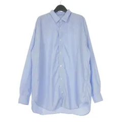 アンデコレイテッドマン UNDECORATED MAN Pima Cotton L/S Shirt ピマコットン ロングスリーブシャツ 長袖 3 ライトブルー 青 UDS24202のサムネイル