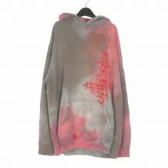 カタリスト CVTVLIST 21AW ビンテージ加工 グラフィックプリントパーカー フーディ 長袖 1 グレー/レッド 2101120307のサムネイル