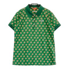 BEAMS GOLF ポロシャツ 花柄 グリーン M - メルカリ