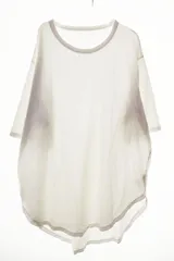 グラウンドワイ ヨウジヤマモト GroundY COTTON JERSEY JUMBO SHORT SLEEVES-T WHITE サイズ 3 GA-T31-040 コットン ジャージー ジャンボ ショート スリーブ ティー ホワイト ●260713のサムネイル