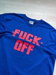 00s FUCK YOU HAND SIGN アート ネタ Tシャツ tee - メルカリ