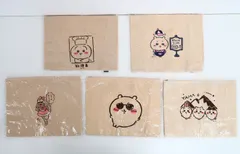 5点セット ちいかわ マルシェバッグ/ちいかわ観光 キャンプへGO ちいかわ飯店 ちいかわワクワクゆうえんち まじかるちいかわのサムネイル