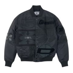 超美品】DIESEL パッチワーク スタジャン - メルカリ