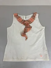 送料無料★BURBERRY LONDON  バーバリー★ノースリーブシャツ　フリルシャツ　トップス★キッズ　子供　160A #80714svvのサムネイル