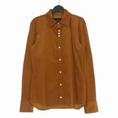 エーケーエム AKM SOFT STRETCH CORDUROY コーデュロイシャツ 長袖 XL ライトブラウン 茶 S003のサムネイル
