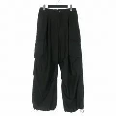 センスオブプレイス バイ アーバンリサーチ Sense of Place by Urban Research 25SS ワイドカーゴパンツ ワークパンツ M ブラック 黒 AAA4-14C011のサムネイル