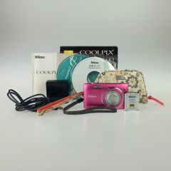 美品・返品保証】 ニコン Nikon COOLPIX S6100 グロスピンク - メルカリ