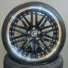 【クラウン / マークX  20インチ 限定カラー ブラックポリッシュF8.5J+R9.5J 2026新製品!!!!】のサムネイル