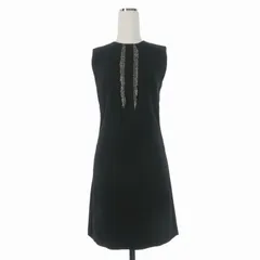 ピンコ PINKO MISURARE ワンピース ドレス 装飾 ノースリーブ 38 ブラック 黒 1G14EY-7642 国内正規のサムネイル