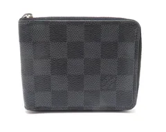 LOUIS VUITTON ルイ・ヴィトン ジッピーウォレット・コンパクト ダミエ・グラフィット【205】 N61258 カードケース ダミエグラフィットキャンバス ブラック メンズ【中古】のサムネイル