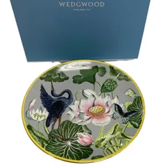 極美品/Wedgwood ウェッジウッド/Wonderlust Waterlily ワンダーラスト ウォーターリリー/20cm プレート/箱付き/FB4596のサムネイル