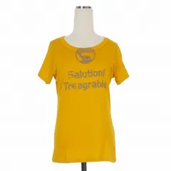 レキップヨシエイナバ L'EQUIPE YOSHIE INABA メッセージプリントTシャツ カットソー 半袖 11 イエロー 黄 B1257SJB246のサムネイル