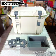 ◆Otterbox(オッターボックス) ベンチャーハードクーラー 45クォート(43L) (アイボリー×グリーン) 【最長14日間の氷保持】 ◇Otterbox(オッターボックス) ベンチャーハードクーラー 45クォート