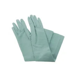 メゾンマルジェラ Maison Margiela 22AW Full-sleeve leather gloves レザーグローブ 手袋 S ライトブルー 青 S51TS0059 国内正規のサムネイル