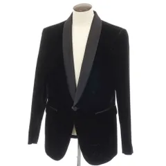 【新品】ディースクエアード DSQUARED2 BERLIN BLAZER ベルベット ラメ ショールカラー 1B タキシードジャケット ブラック【サイズ52】【メンズ】のサムネイル