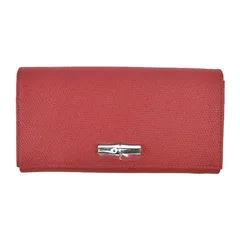 LONGCHAMP ロンシャン 長財布 レザー レッドのサムネイル