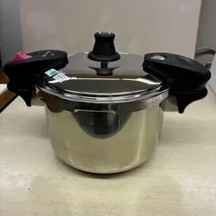 ke0714-17 G ワンダーシェフ 魔法のクイック料理 両手圧力鍋 5.5L QDA55 IH対応 レシピ本・DVD付のサムネイル