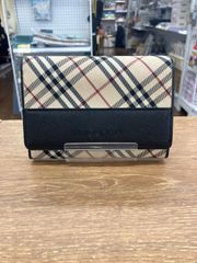 BURBERRY ノバチェック 2つ折り財布 (A7-94) Tのサムネイル