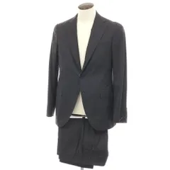 【新品】カナーリ CANALI ウール 3つボタンスーツ ダークグレー【サイズ50】【メンズ】のサムネイル