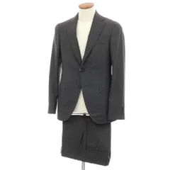 【新品】カナーリ CANALI Impeccabile ウール 3つボタンスーツ グレー【サイズ48】【メンズ】のサムネイル