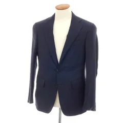 【新品】カナーリ CANALI ウール 2B テーラードジャケット ネイビー【サイズ46】【メンズ】のサムネイル