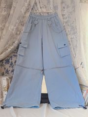LISTEN FLAVOR セパレートジップ2WAYワイドパンツのサムネイル