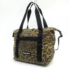 美品 Supreme レオパード柄 ミニドラム メッシュ ショルダーバッグ 美品 Supreme レオパード柄 ミニドラム メッシュ ショルダーバッグ