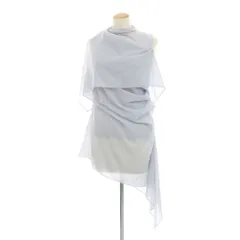 【中古】イッセイミヤケ ISSEY MIYAKE 2024年春夏 ノースリーブ ブラウス その他カットソー ライトグレー【サイズ表記なし（Ｌ位）】【レディース】のサムネイル