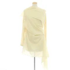 【中古】イッセイミヤケ ISSEY MIYAKE 2024年春夏 長袖 ブラウス その他カットソー ライトイエロー【サイズ表記なし（Ｌ位）】【レディース】のサムネイル