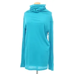 【中古】イッセイミヤケ ISSEY MIYAKE 2024年秋冬 COTTON AIRY JERSEY TOP カットソー ターコイズ【サイズ表記なし（Ｌ位）】【レディース】のサムネイル